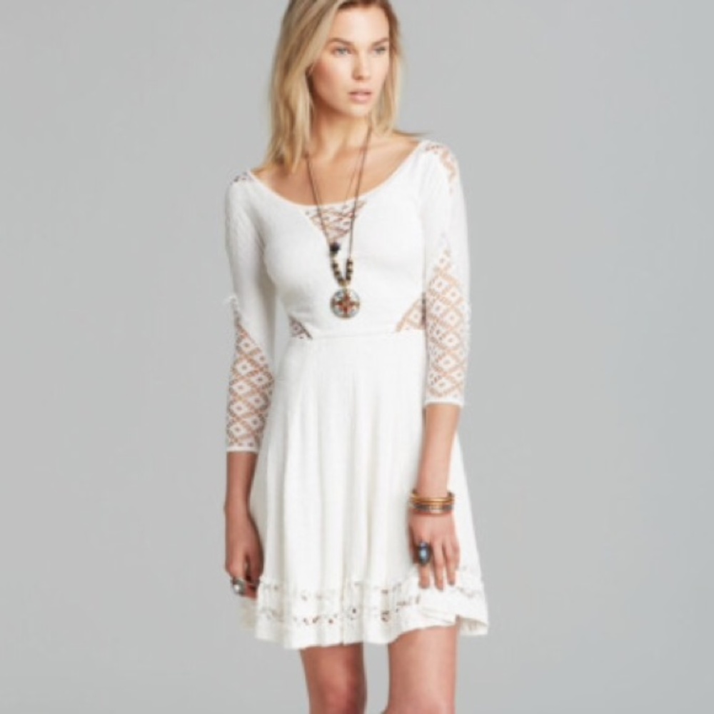Free people to the point lace dress